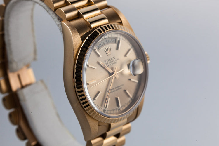 1993 Rolex 18K Day-Date 18238