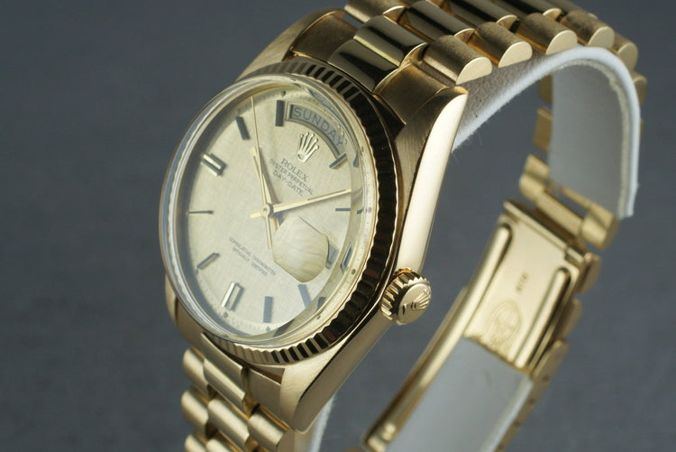 1972 Rolex Vintage 18K YG President 1803