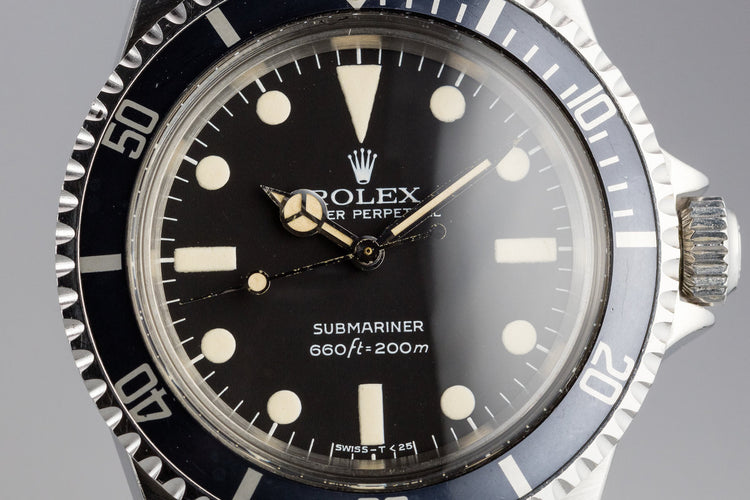 1979 Rolex Submariner 5513 MK II Dial with Box and Papers