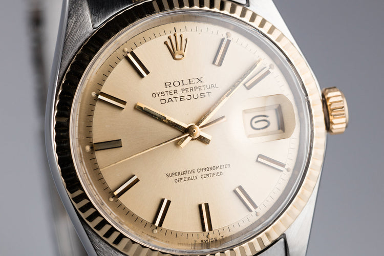 1970 Rolex Two Tone Datejust 1601