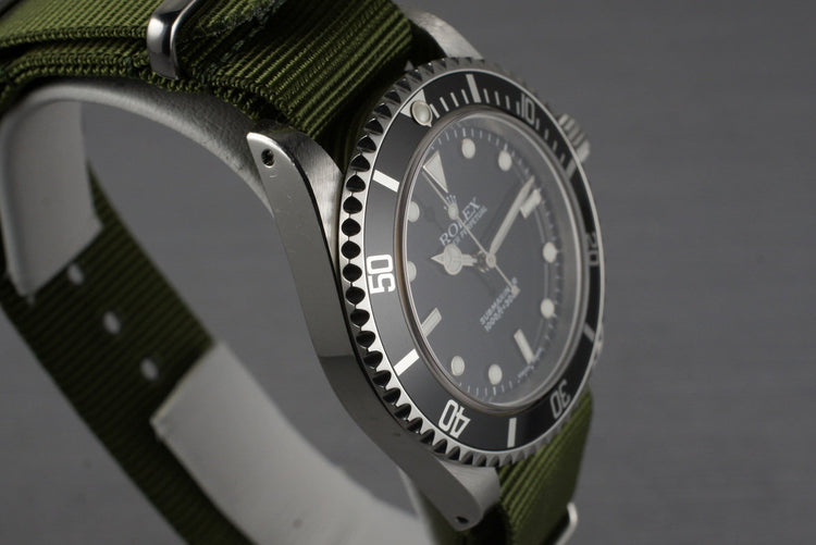 2001 Rolex Submariner 14060M