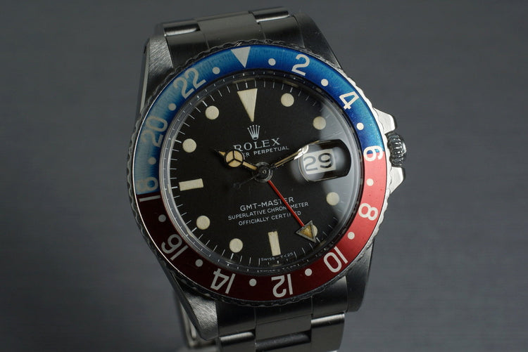 1968 Rolex GMT 1675 Mark I Dial