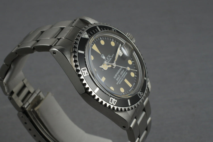 Rolex Submariner 1680 with creamy dial