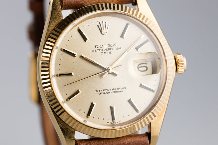 1969 Rolex 18K Date 1503