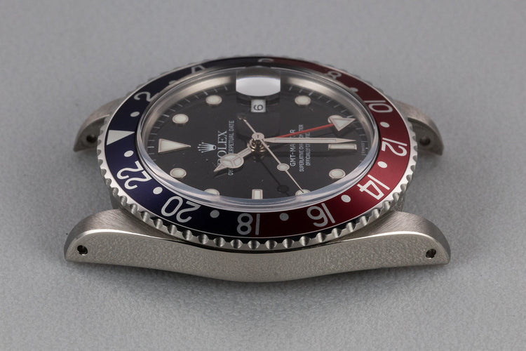 1986 Rolex GMT-Master 16750 "Pepsi" with "SWISS" Only Service Dial