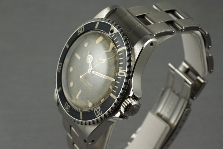 1966 Rolex Submariner 5513 with Gilt Bart Simpson Dial
