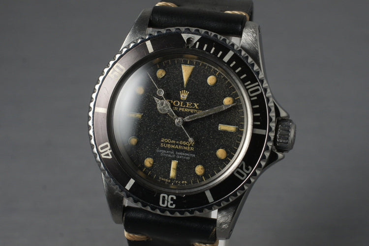 1965 Rolex Submariner 5512 Gilt 4 Line Dial
