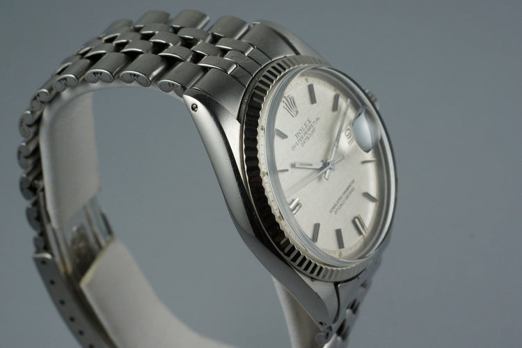 1972 Rolex DateJust Linen Dial 1601