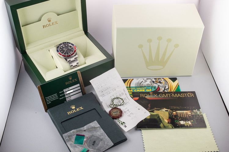 2006 Rolex GMT-Master II 16710 "Pepsi" with Box and Papers
