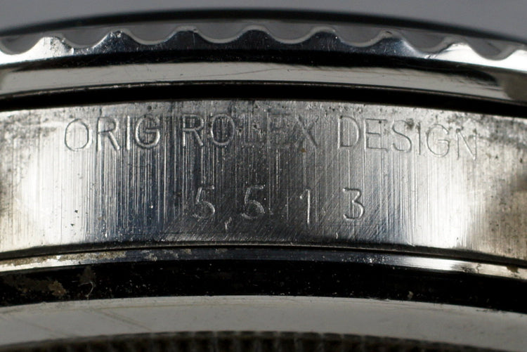 1983 Rolex Submariner 5513 with Mark V Maxi Dial