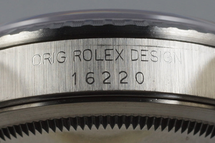 1989 Rolex DateJust 16220