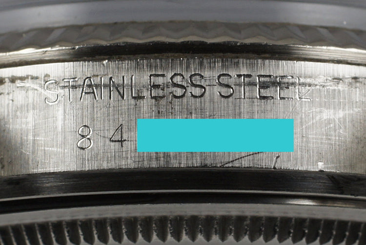 1984 Rolex DateJust 16014 with Silver Tapestry Dial