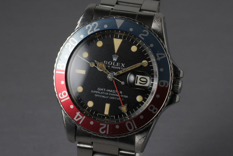 1968 Rolex GMT 1675 Mark I Dial