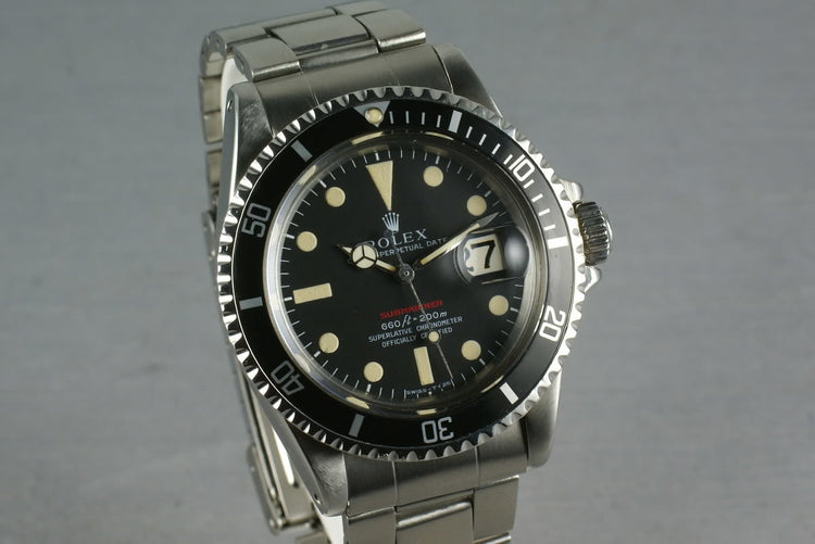 Rolex Red Submariner 1680 Mark 4