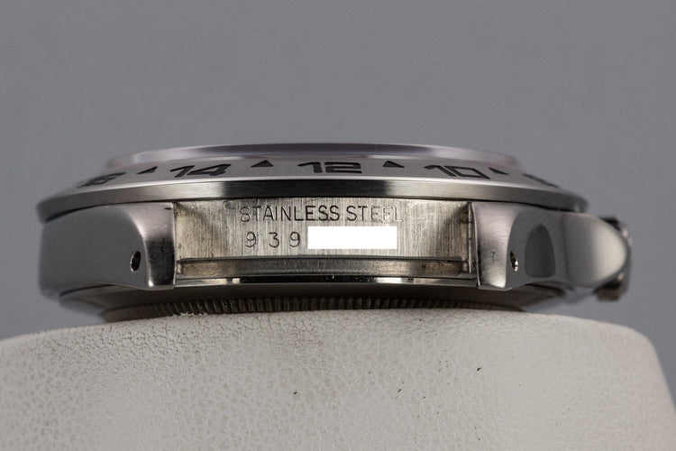 1986 Rolex Explorer II 16550 White Dial