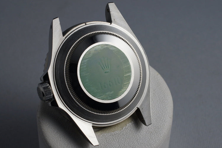 1991 Rolex Submariner 16610 with Box and Papers NOS