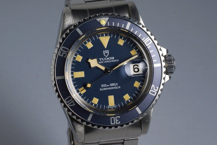 1975 Tudor Blue Submariner 9411/0 Snowflake