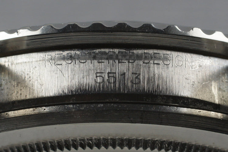 1970 Rolex Submariner 5513 with Box and Papers