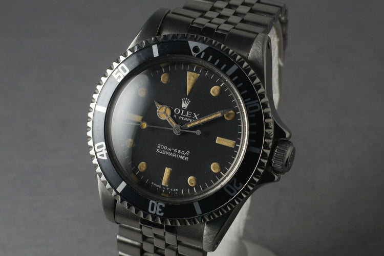 1968 Rolex Submariner 5513 Meters First