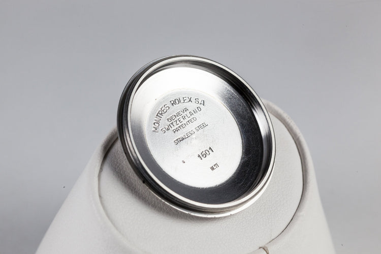 1971 Rolex DateJust 1601 Silver Dial