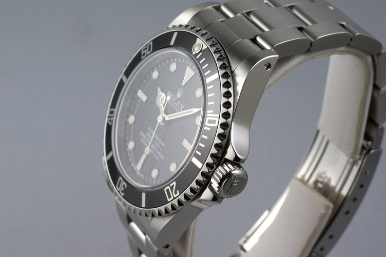 2012 Rolex Submariner 14060 4 Line Dial with Box and Papers