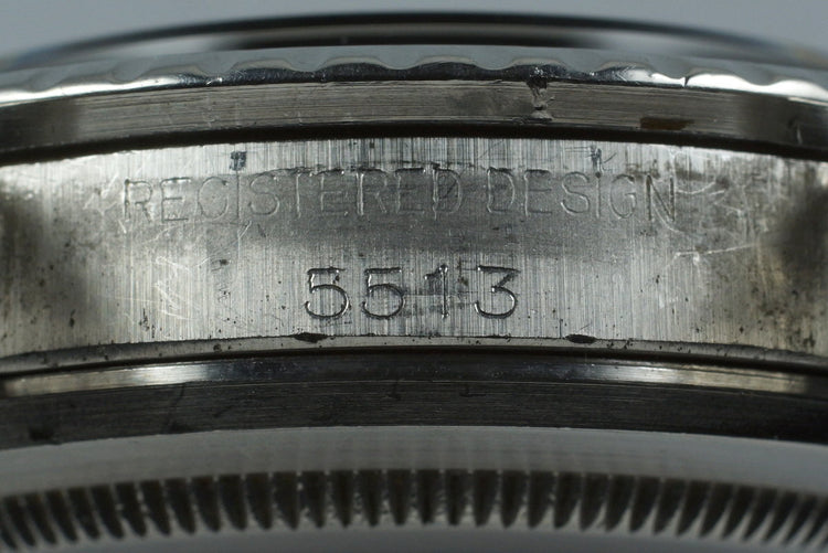 1966 Rolex Submariner 5513 Meters First Dial