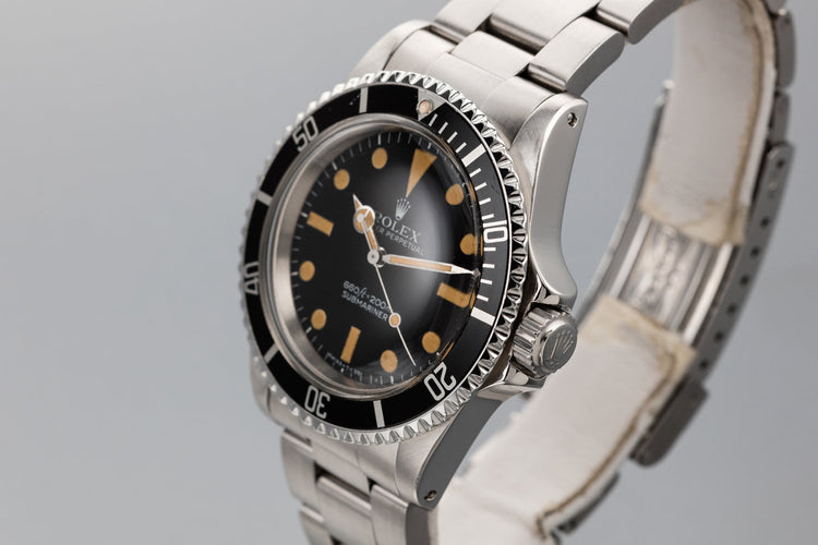 1979 Rolex Submariner 5513 with MK I Maxi Dial