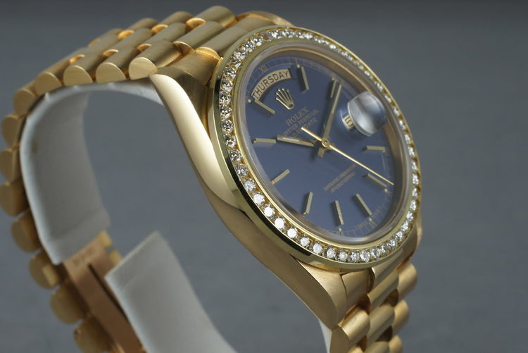 1982 President 18038 with Diamond Bezel