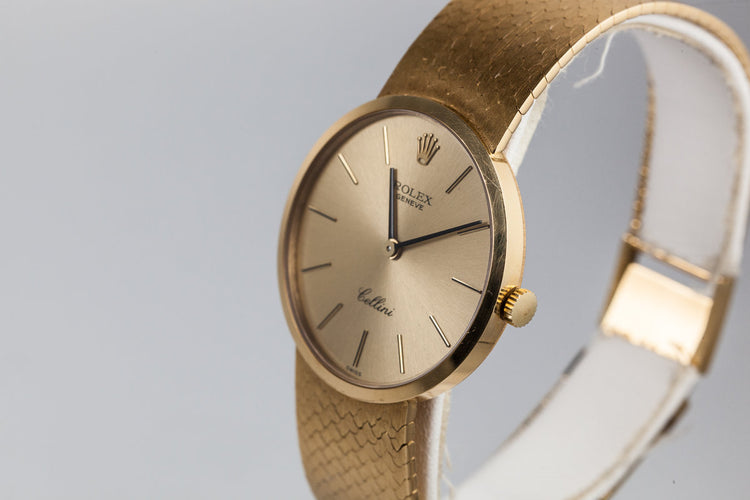 1972 Rolex 18K Cellini
