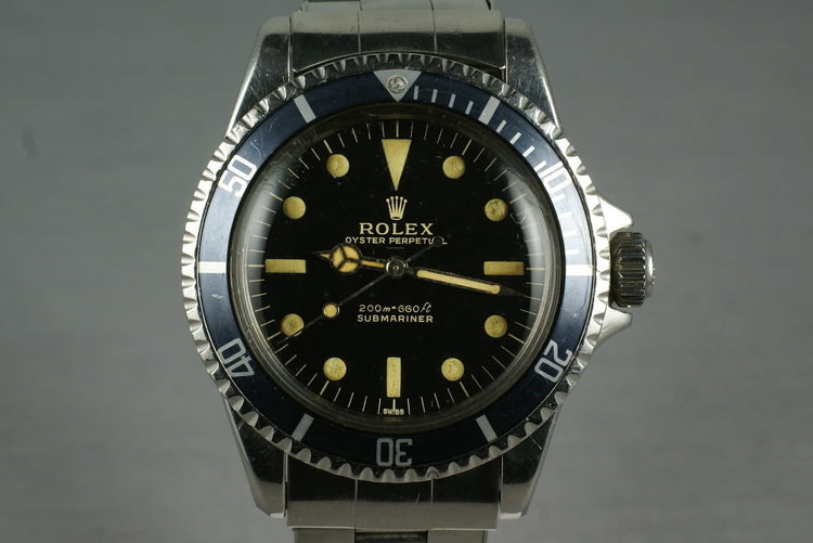 Rolex Submariner 5513 PCG with Underline _ Dial