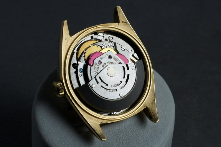 1971 Rolex 18K YG President1807 with Bark and Morellis Finish