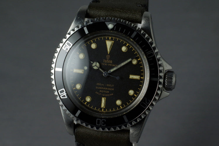 1964 Tudor Submariner 7928 PCG Gilt Chapter Ring Dial