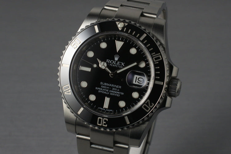 2010 Rolex Submariner 116610 with Box and Papers