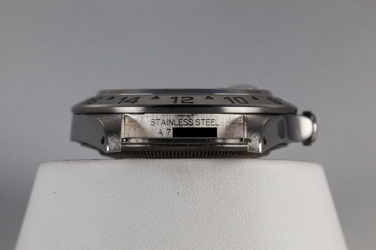 1999 Rolex Explorer II 16570 White Dial