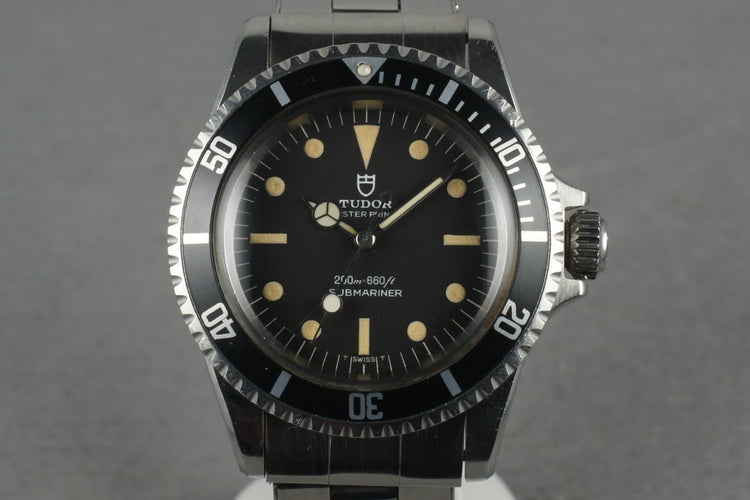 1968 Tudor Submariner 7016/0 with Tudor Box Unpolished