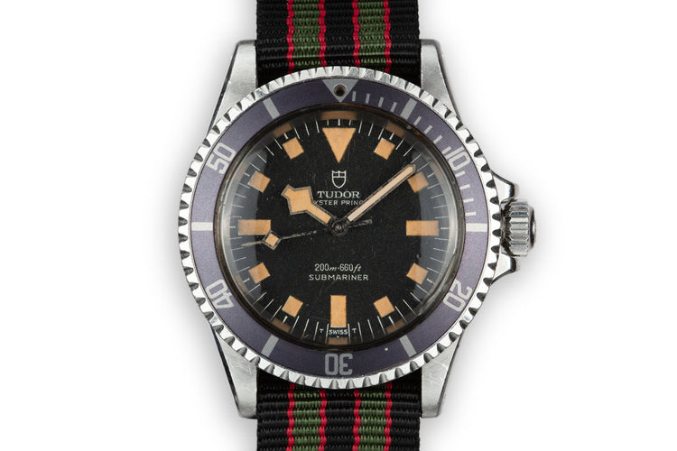 1974 Tudor Marine Nationale Snowflake Submariner 7016/0