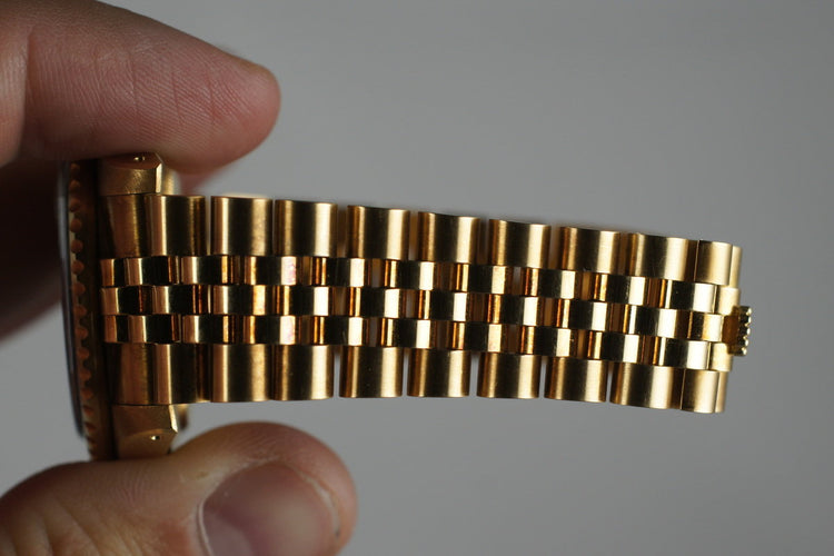 1985 Rolex 18K GMT 16758 with Unpolished Case