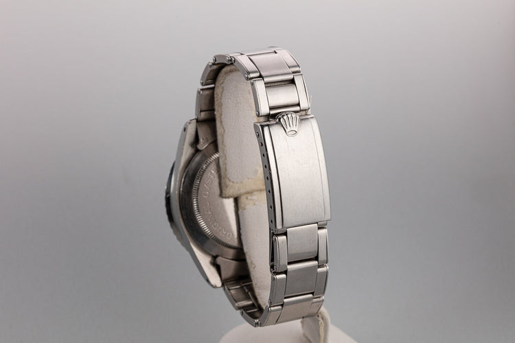 1960 Tudor Submariner 7928 Pointed Crown Guard Case with Tropical Gilt Dial