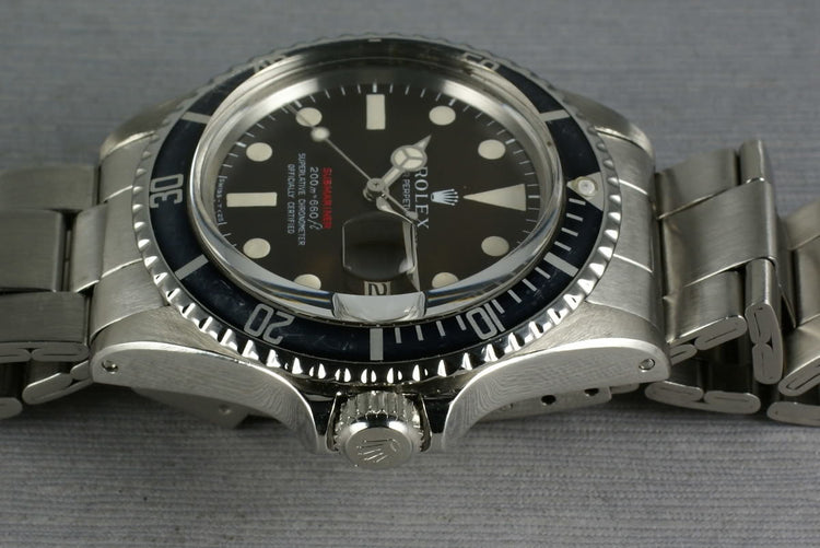 Rolex Red Submariner 1680 Meters First Mark 2 BROWN Dial