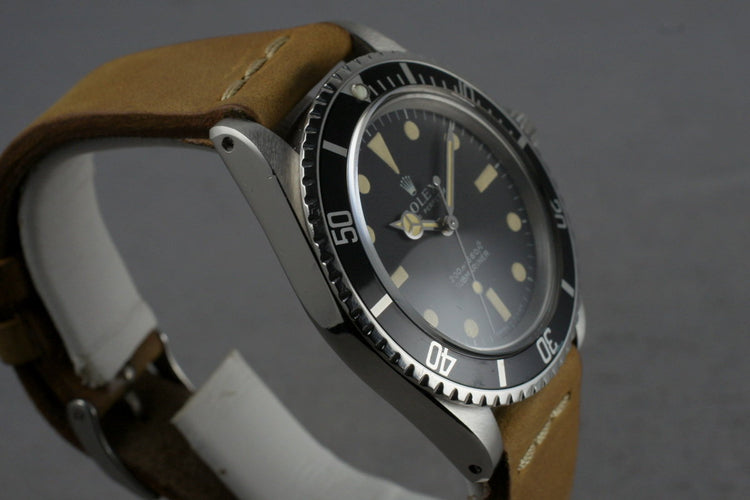 1967 Rolex Submariner 5513 Meters First with Service Papers