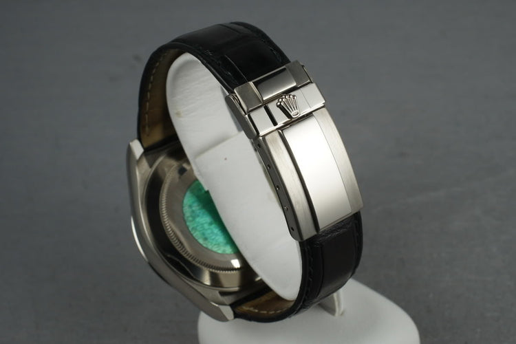 2002 Rolex WG Daytona Ref: 116519 with Mother of Pearl Diamond Dial