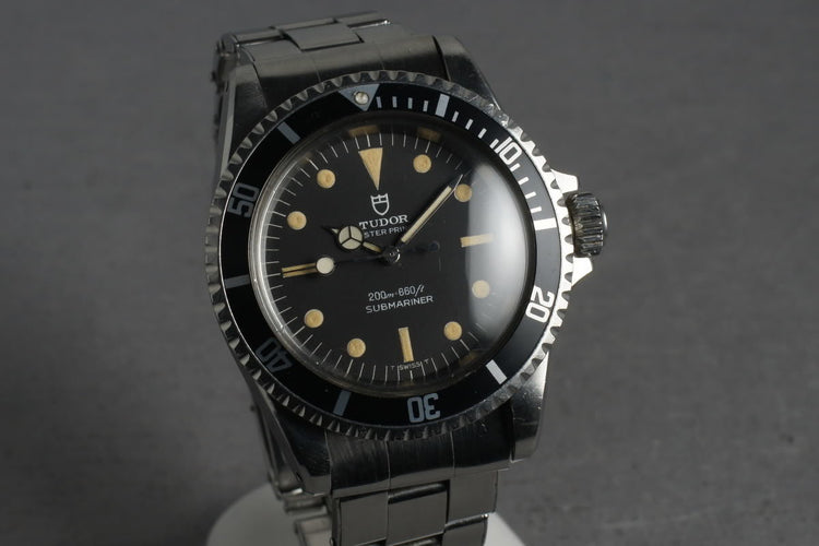 1968 Tudor Submariner 7016/0 with Tudor Box Unpolished