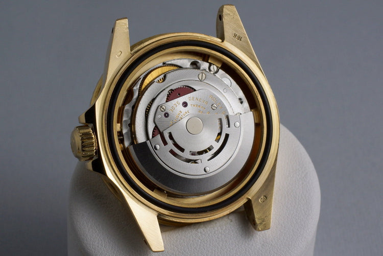 1983 Rolex YG Submariner 16808 Black Nipple Dial