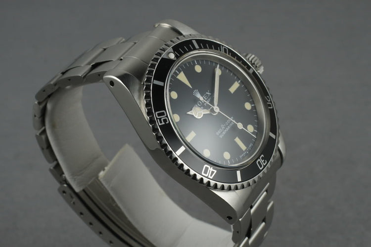 1975 Rolex Submariner 5513 with RSC papers