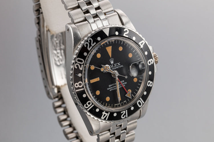 FS: 1979 Rolex GMT-Master 1675 Radial Dial with Black Bezel with Papers
