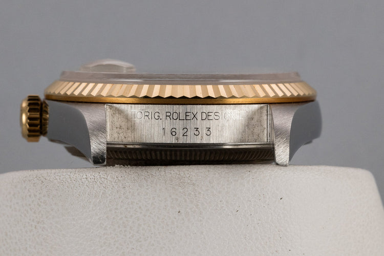 1995 Rolex Two-Tone DateJust 16233 Champagne Dial with Box and Papers