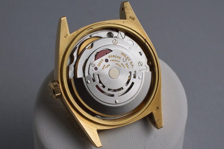 1984 Rolex YG Day-Date 18038 Factory Champagne Diamond Dial with Box and Papers