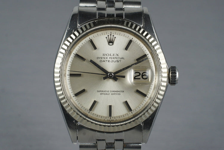 1970 Rolex DateJust 1601 Non-Luminous Dial