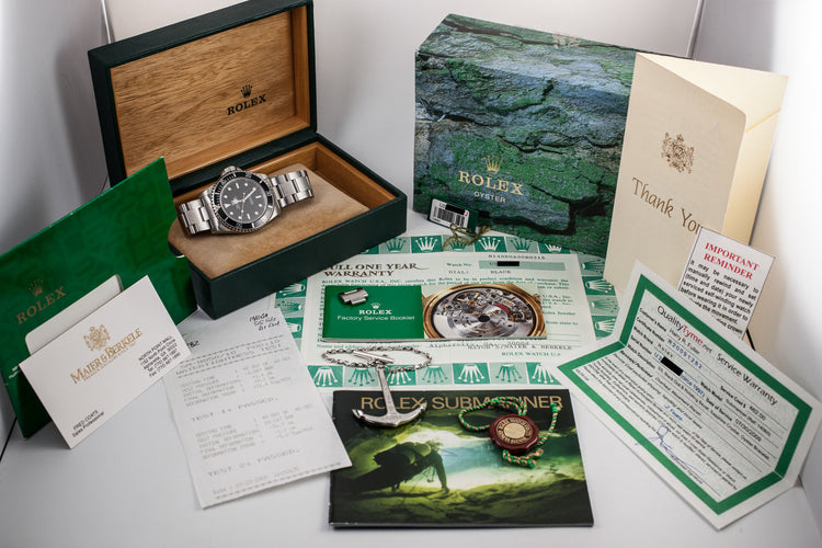 1997 Rolex Submariner 14060 with Box and Papers