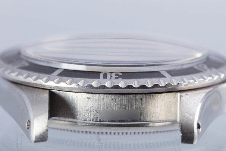 1969 Vintage Rolex Submariner 5513 Meters First Dial